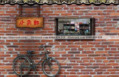 File ảnh buc tranh dan tuong cang tin hoai co 102 (gốc) in standee