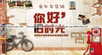 Chi tiết file tranh tráng gương buc tranh dan tuong cang tin hoai co 106 (ảnh gốc)