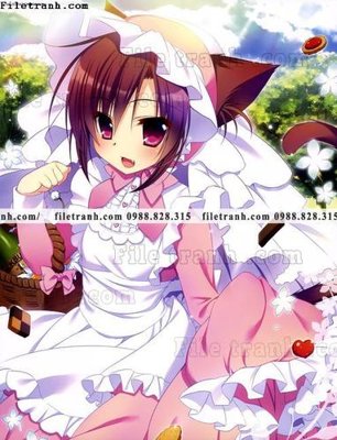 File gốc buc tranh doc anime nu hai chieu Nhat Ban 124 (chuẩn màu) cho in offset