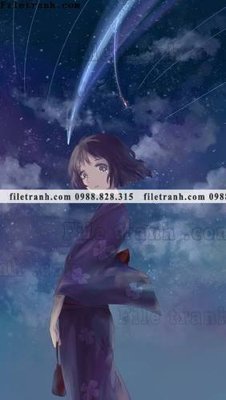 File PSD buc tranh doc anime nu hai chieu Nhat Ban 143 (bản gốc) chất lượng nhất