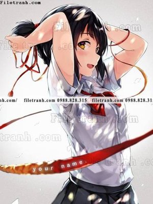 File gốc in ấn buc tranh doc anime nu hai chieu Nhat Ban 146 chuẩn màu CMYK