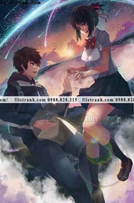 File PSD buc tranh doc anime nu hai chieu Nhat Ban 152 (chất lượng in ấn)