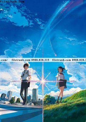 Tải file gốc in lụa buc tranh doc anime nu hai chieu Nhat Ban 157 siêu nét