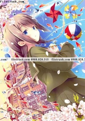 File in mica buc tranh doc anime nu hai chieu Nhat Ban 212 (bản gốc) siêu trong