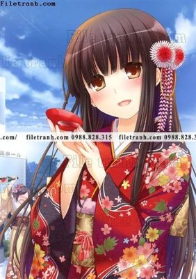 Tải file buc tranh doc anime nu hai chieu Nhat Ban 219 (gốc) chủ đề tôn giáo