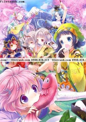 File tranh buc tranh doc anime nu hai chieu Nhat Ban 231 (ảnh gốc) độ nét vượt trội