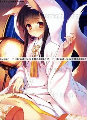 Download file buc tranh doc anime nu hai chieu Nhat Ban 238 (gốc) in mica đèn LED