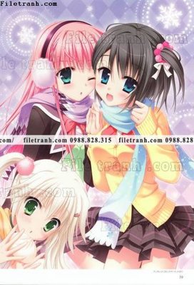 File tranh buc tranh doc anime nu hai chieu Nhat Ban 245 (file gốc) chuẩn màu in
