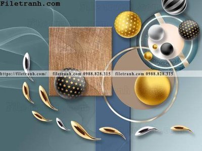 File in mica buc tranh hien dai nha hang 141 (ảnh gốc) đẹp