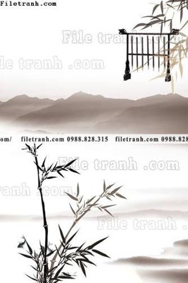 Download file gốc buc tranh loi vao muc phong cach co xua 630 (in mica) trang trí