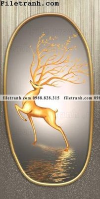 File in trần buc tranh loi vao sang trong nhe nhang co den da quang 148 (bản gốc) 5D