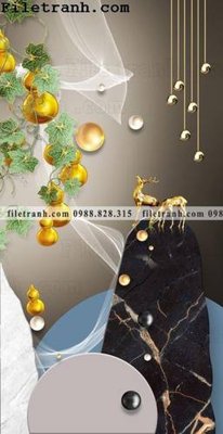 File gốc buc tranh loi vao sang trong nhe nhang co den da quang 170 (in lụa) họa tiết 3D