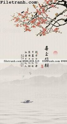 Hình ảnh file gốc buc tranh muc ve hoa va chim Trung Quoc 102 (chất lượng cao)