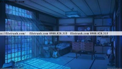 Tải về file gốc buc tranh phong canh hoat hinh gia khong gian 133 (dùng cho in quảng cáo)