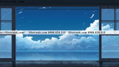 Tải xuống file tranh gốc buc tranh phong canh hoat hinh gia khong gian 159 (PSD/TIFF)