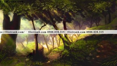 File ảnh gốc buc tranh phong canh hoat hinh gia khong gian 184 không vỡ nét