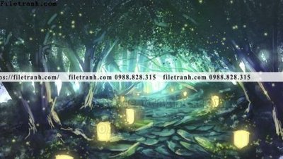 Tải file buc tranh phong canh hoat hinh gia khong gian 203 (gốc) làm file quảng cáo