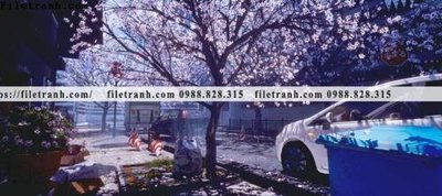 File gốc buc tranh phong canh hoat hinh gia khong gian 224 (in 3D) nghệ thuật