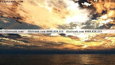 Tải file buc tranh phong canh hoat hinh gia khong gian 256 (ảnh gốc) in tranh kính