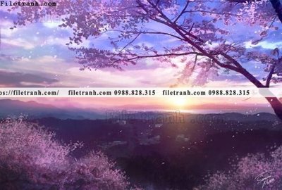 File in trần buc tranh phong canh hoat hinh gia khong gian 287 (bản gốc) trời sao