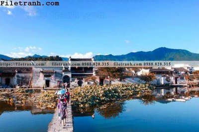 Tải file tranh buc tranh phong canh nong thon 212 (gốc) tại Filetranh.com