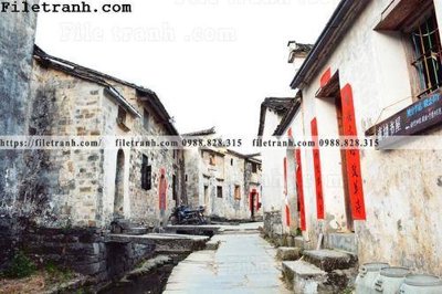 File tranh buc tranh phong canh nong thon 230 (gốc) chủ đề trừu tượng