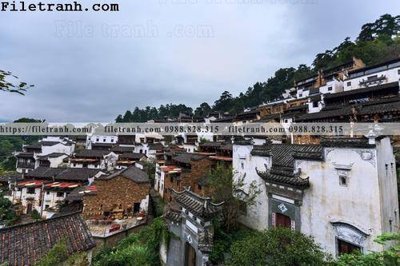 Tải file buc tranh phong canh nong thon 235 (gốc) chủ đề tôn giáo