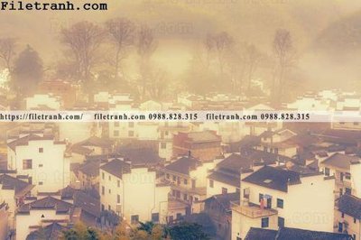 Tải file gốc buc tranh phong canh nong thon 236 (để in lụa)