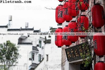 Tải file buc tranh phong canh nong thon 238 (gốc) làm file in ấn