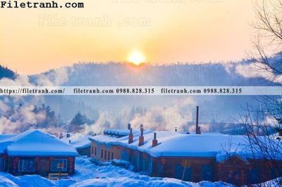 Download file gốc buc tranh phong canh nong thon 265 (dùng cho in ấn)