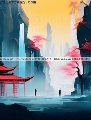 File gốc buc tranh phong canh tan co dien 106 (dành cho quảng cáo)