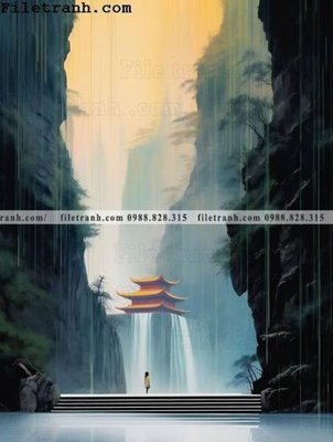 Tải file gốc buc tranh phong canh tan co dien 113 (in tráng gương) siêu đẹpFile tranh gốc buc tranh phong canh tan co dien 113 chất lượng cao