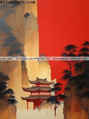 File tranh buc tranh phong canh tan co dien 139 (gốc) chủ đề trừu tượng