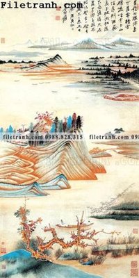 File tranh in mica buc tranh phong canh ve hoa va chim 148 (độ phân giải cao)