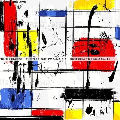 File in trần buc tranh son dau ca tinh graffiti 667 (bản gốc) trời sao