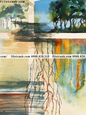 File gốc in mica buc tranh son dau ca tinh graffiti 668 chất lượng