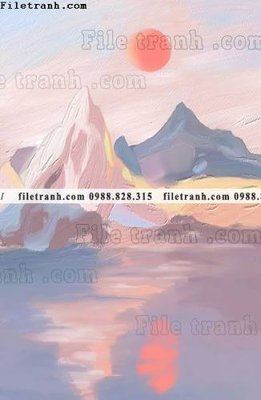 Tải file gốc buc tranh son dau hoa tiet nui va song 653 (in khổ lớn) quảng cáo