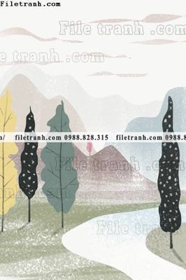 File gốc in ấn buc tranh son dau mau phong cach Bac Au 674 (sẵn sàng tải về)