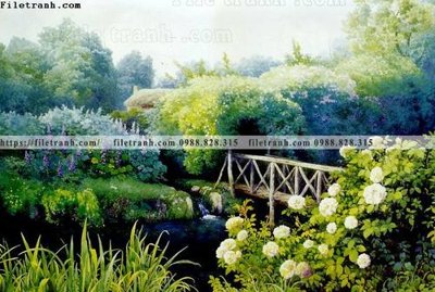 File gốc buc tranh son dau phong canh thac nuoc 201 (in ấn) không giới hạn