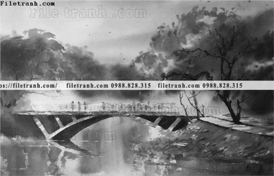 Tải file gốc buc tranh son dau phong canh vector 1501 (in tráng gương) 3DFile gốc buc tranh son dau phong canh vector 1501 (sẵn sàng in) chất lượng cao