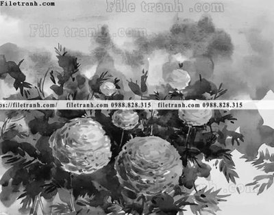 Download file gốc buc tranh son dau phong canh vector 1596 (dùng cho in ấn)