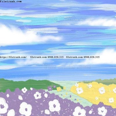 File tranh PSD buc tranh son dau truu tuong Morandi 504 chất lượng cao