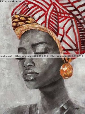 File tranh buc tranh son dau truu tuong ve tay phu nu 501 (ảnh gốc) độc quyền