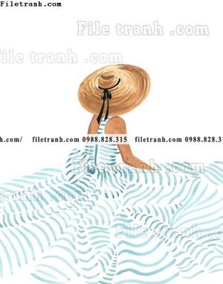 Tải file buc tranh theo phong cach mau nuoc Ma-roc 663 (PSD) cho in tranh 3D