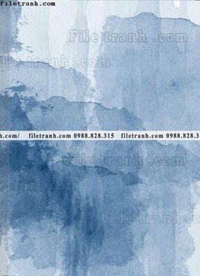 File tranh buc tranh truu tuong don gian mau xanh lam va xanh luc 633 (bản gốc) treo phòng ăn