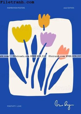 Tải file buc tranh truu tuong mau xanh va trang cua Phap 152 (gốc) chủ đề tôn giáo