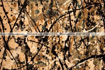 File ảnh buc tranh truu tuong theo phong cach ca minh thai 509 (gốc) in decal dán tường