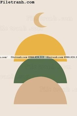 Tải file gốc buc tranh truu tuong toi gian hien dai 128 (in khổ lớn) không vỡ