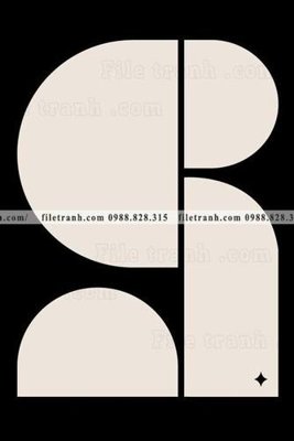 Tải file gốc buc tranh truu tuong toi gian hien dai 151 dùng cho in ấn