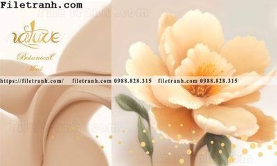 File tranh in mica buc tranh truu tuong ve hoa Morandi 124 (độ phân giải cao)